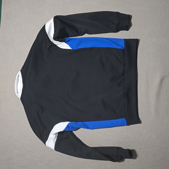 Adidas Track Jacket Youth Size Medium Black,Blue,White - Picture 9 of 15